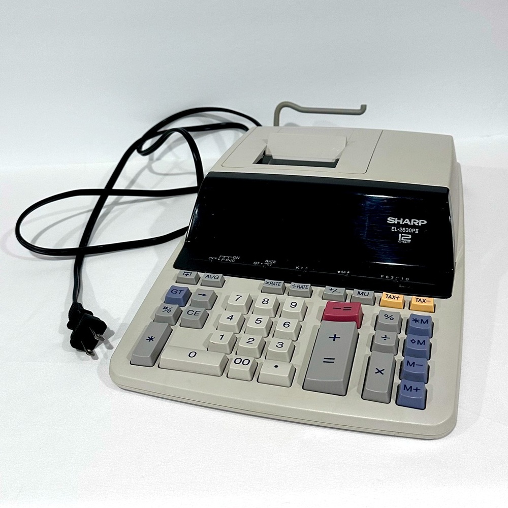Sharp EL-2630PII Printing Calculator